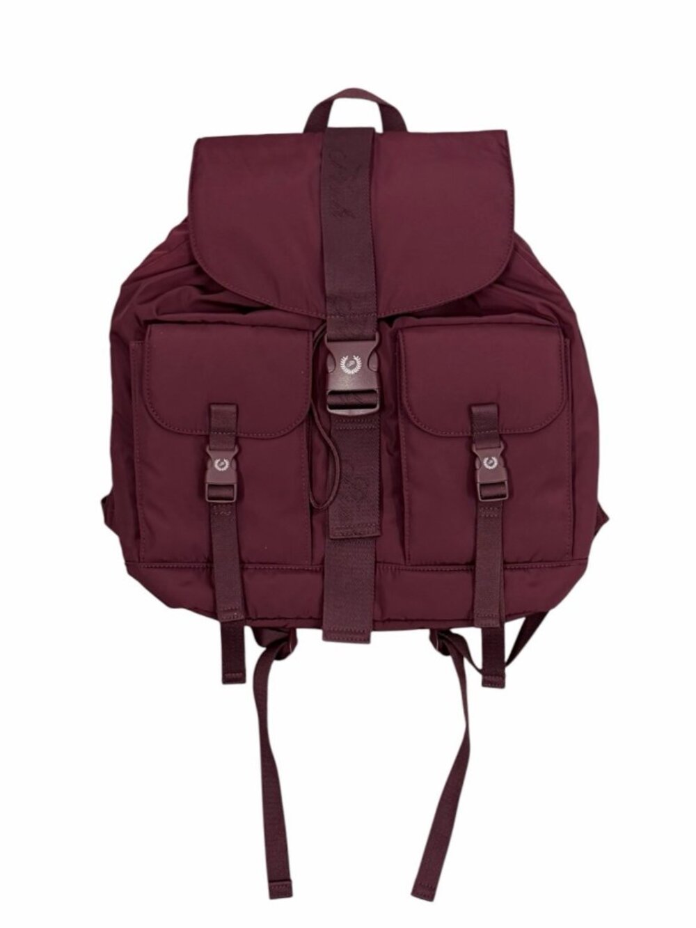 PINK Victoria's Secret Cargo Utility Backpack Carry All Burgundy Campus